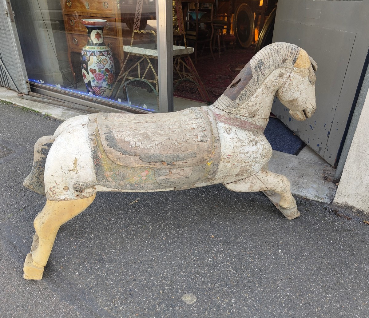 19th Century Carousel Horse-photo-3