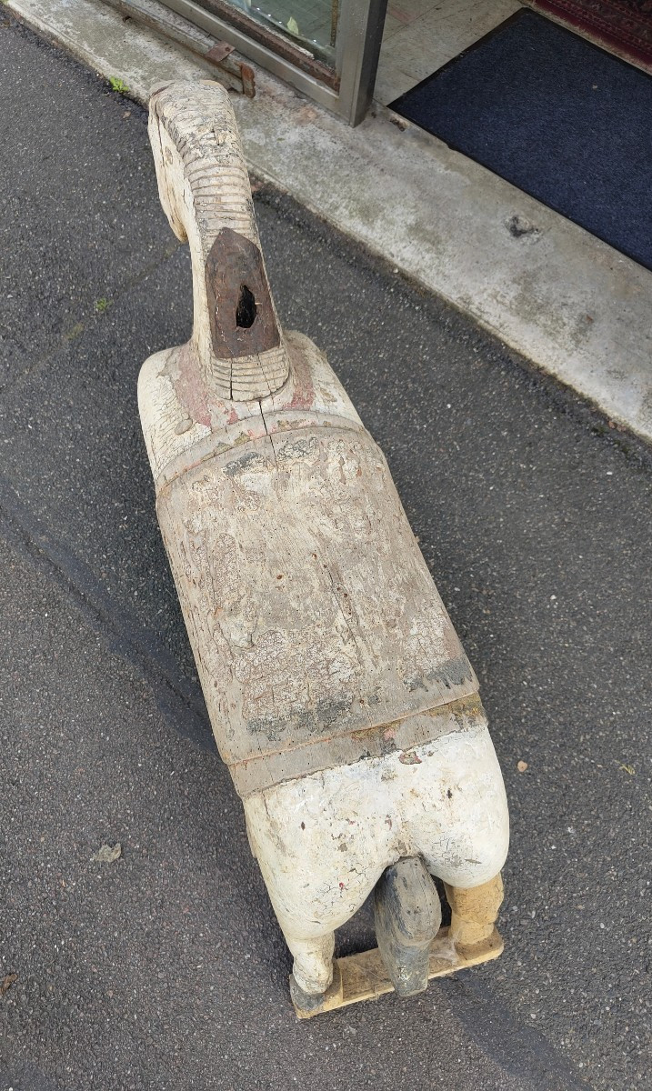 19th Century Carousel Horse-photo-4