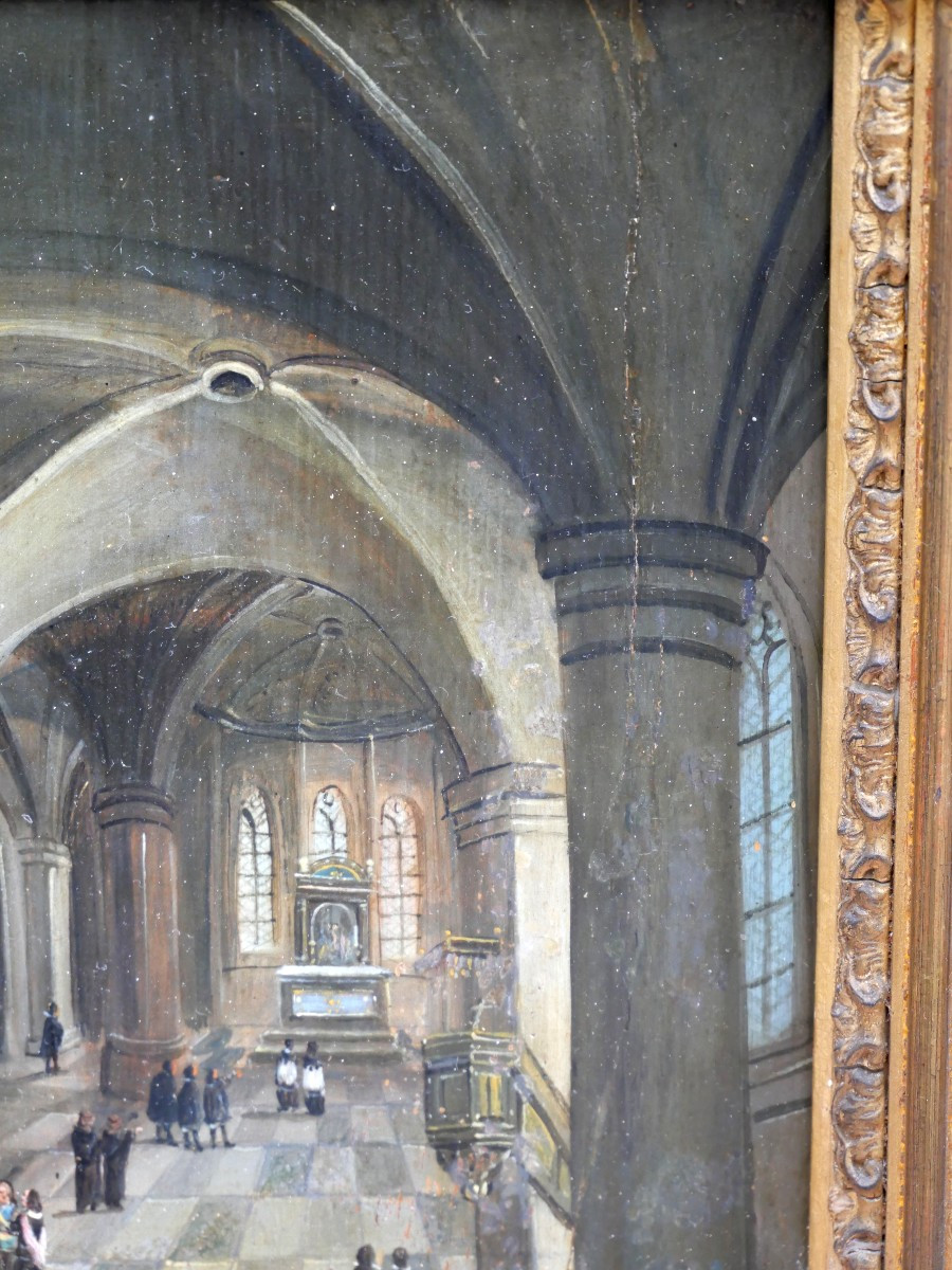 Intérieur D'église XVIIe -photo-3
