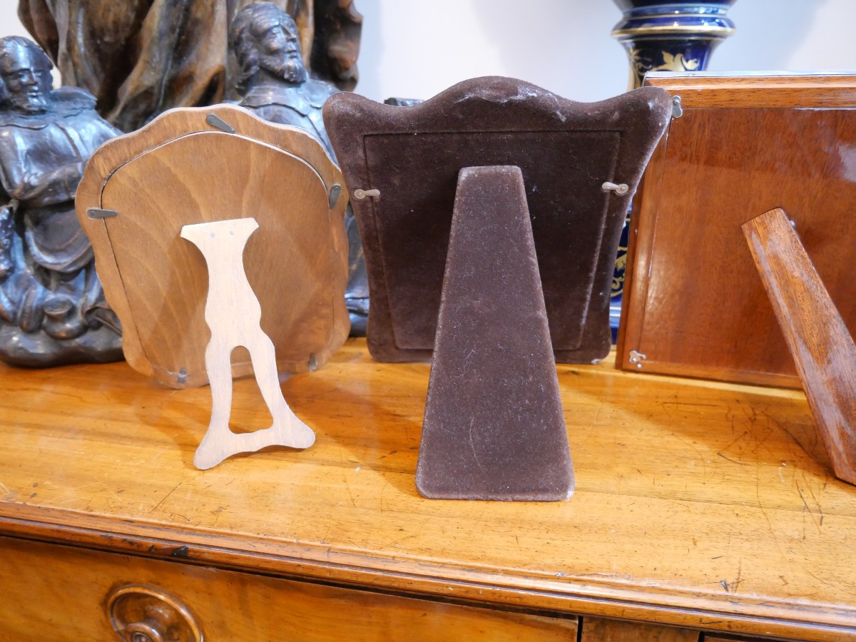 Lot de quatre cadres en argent -photo-5