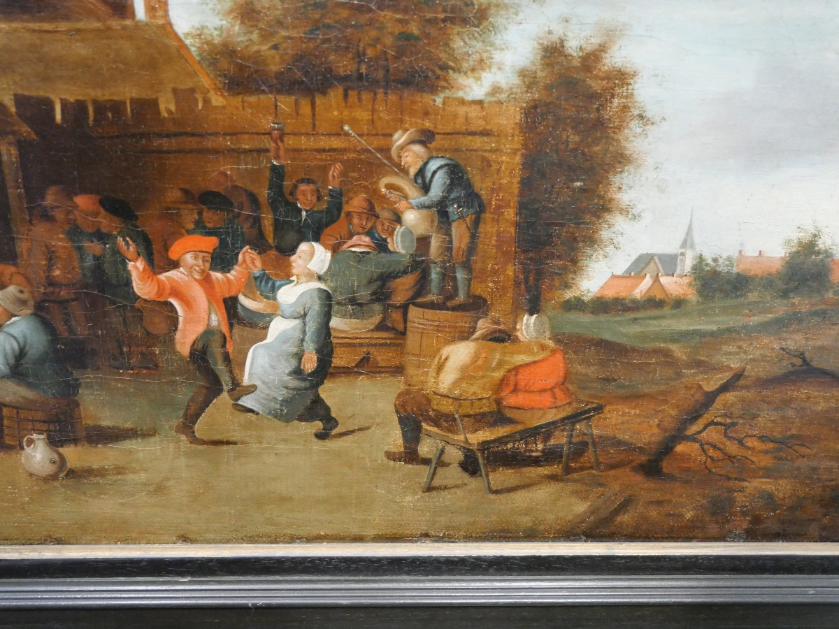 Fête villageoise hollande 18e-photo-3