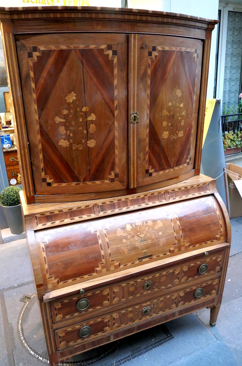 Buffet scriban époque Louis XVI -photo-2