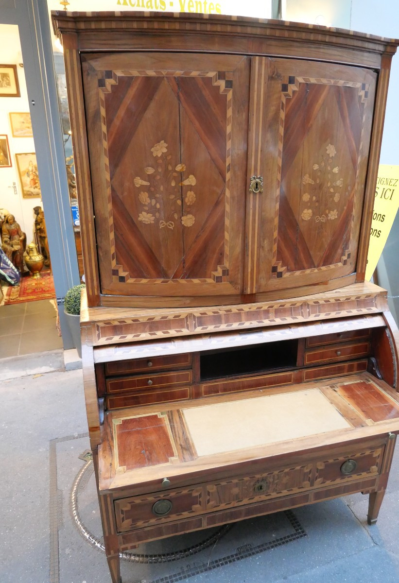 Buffet scriban époque Louis XVI -photo-3