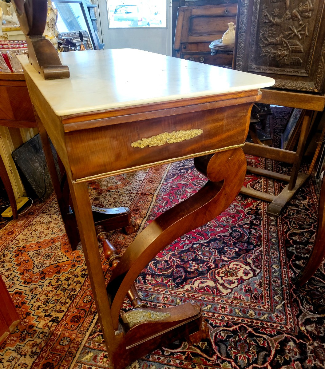 19th Century Restoration Style Dressing Table-photo-2