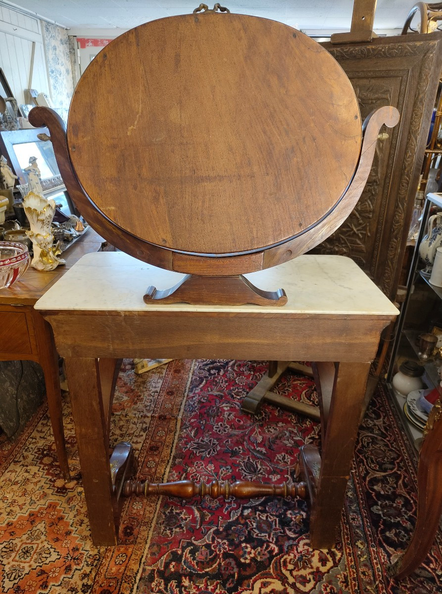 19th Century Restoration Style Dressing Table-photo-3