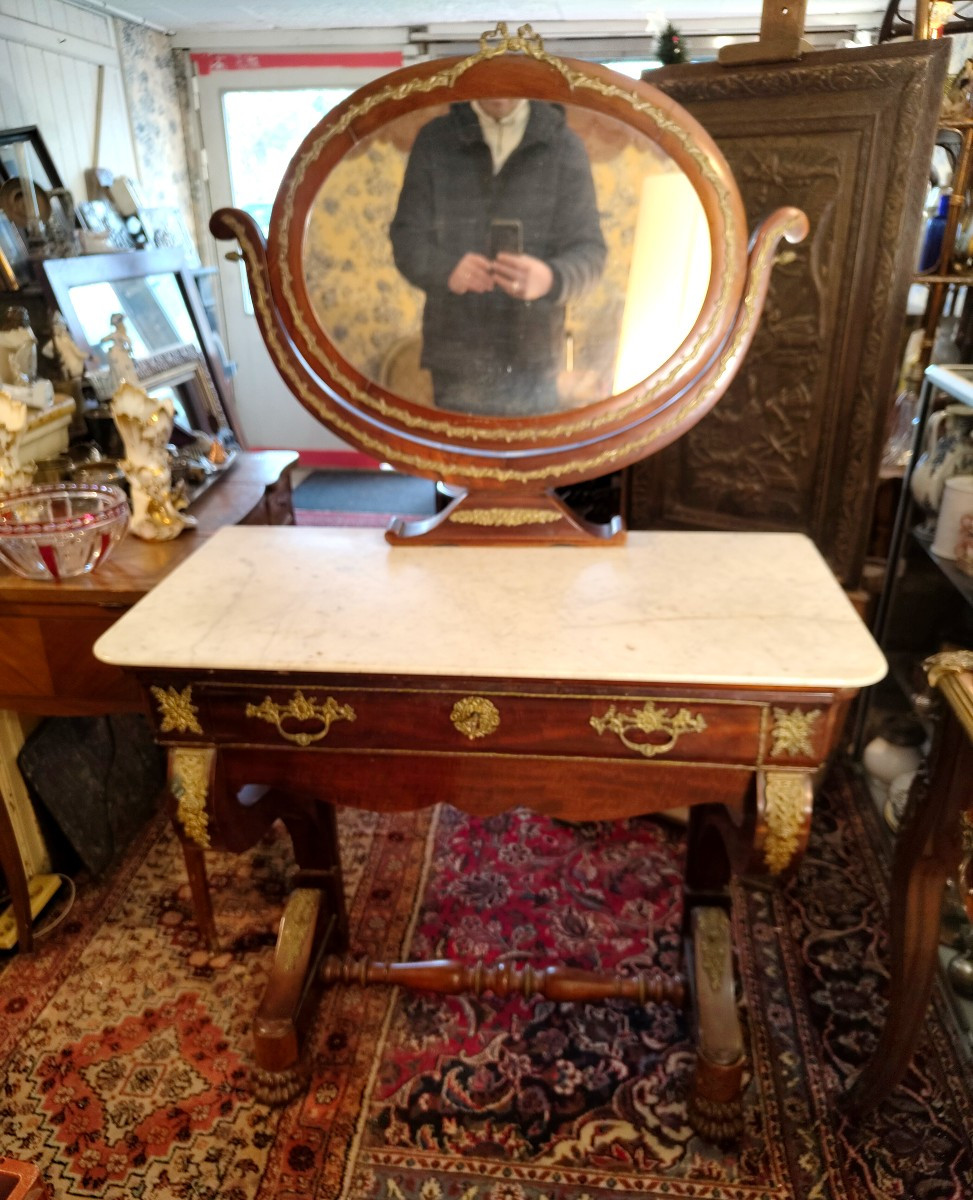 19th Century Restoration Style Dressing Table