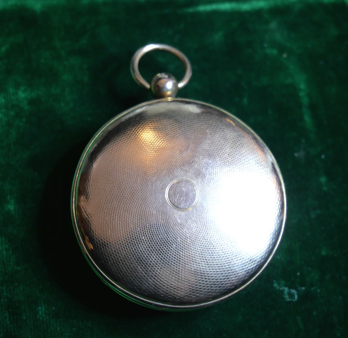 Early 19th Century Gold Pocket Watch With Rooster Motif -photo-1