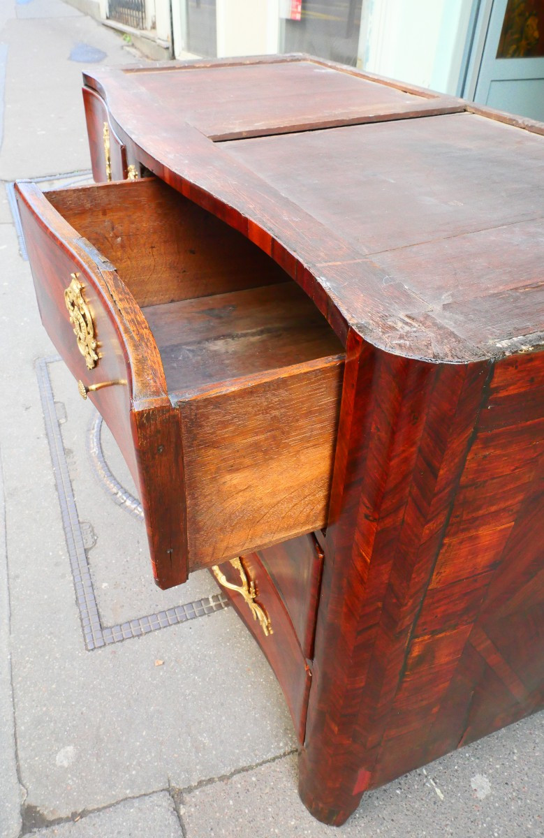 Louis XV Period Chest Of Drawers -photo-4