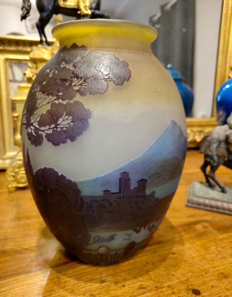 Gallé Vase, Lake Como -photo-3