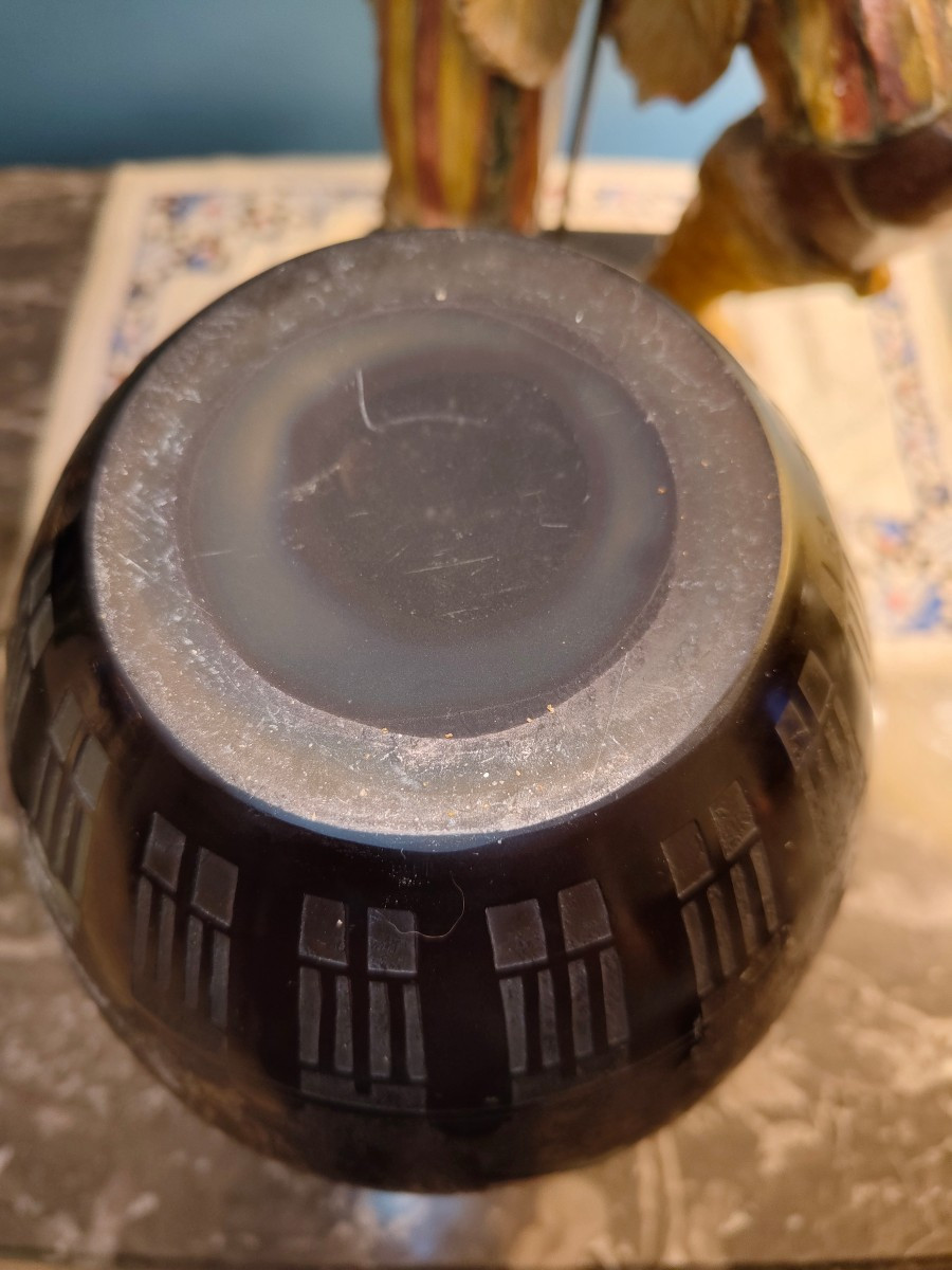 Lake Como Vase By Gallé -photo-4