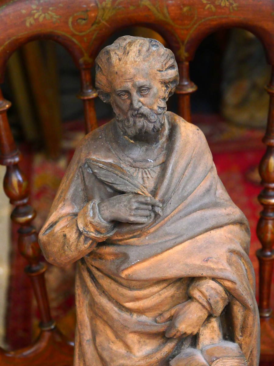 Saint Paul terre cuite 19e-photo-2