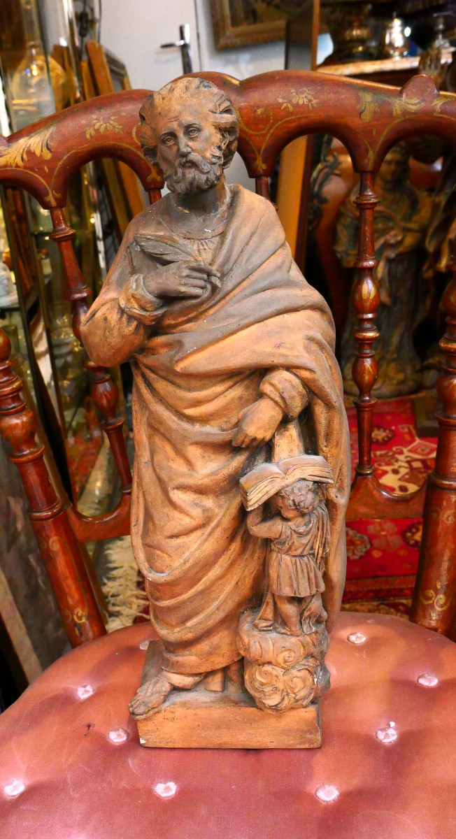 Saint Paul terre cuite 19e