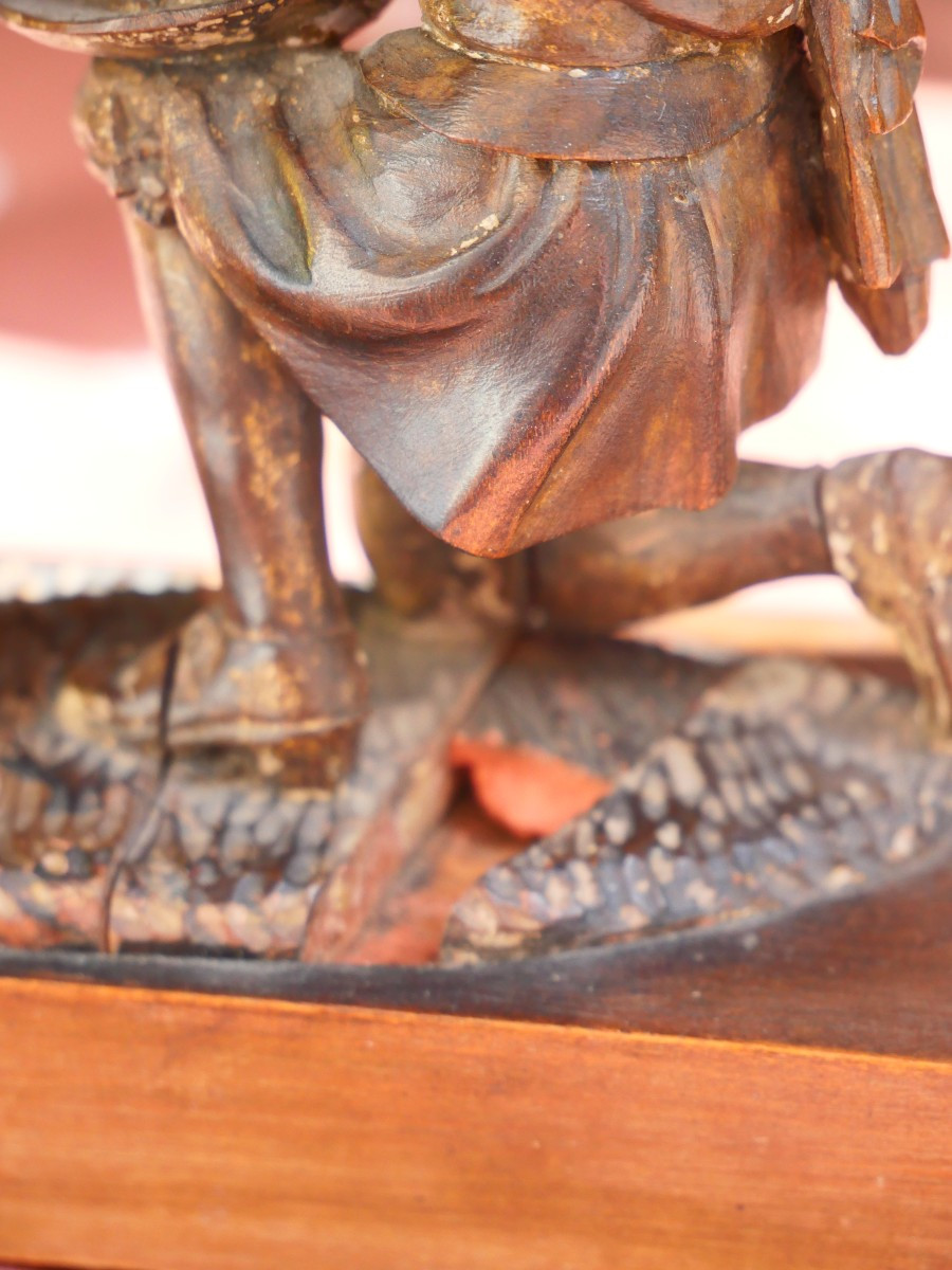 Sculpture Henri IV et Sully 19e-photo-4