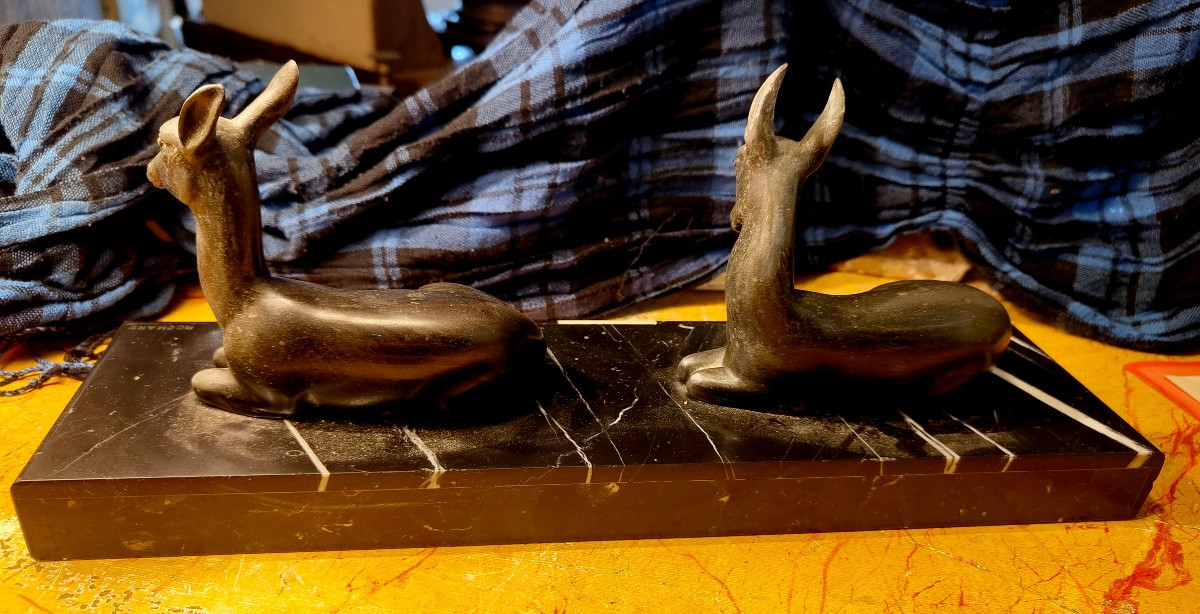 Regule Sculpture By Irénée Rochard, Art Deco -photo-4