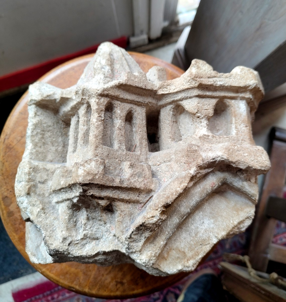 Sculpted Stone From The Late 12th Century