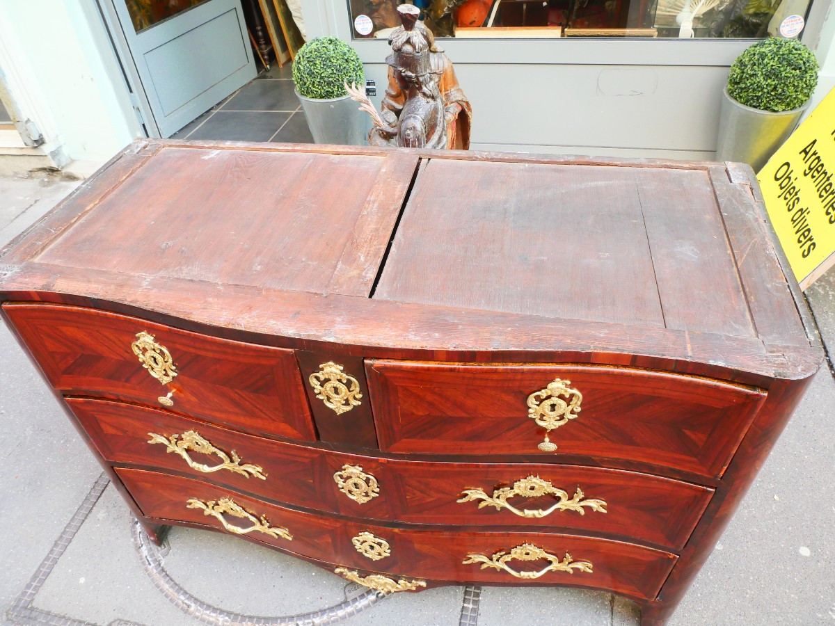 18th Century Rosewood Chest Of Drawers-photo-2