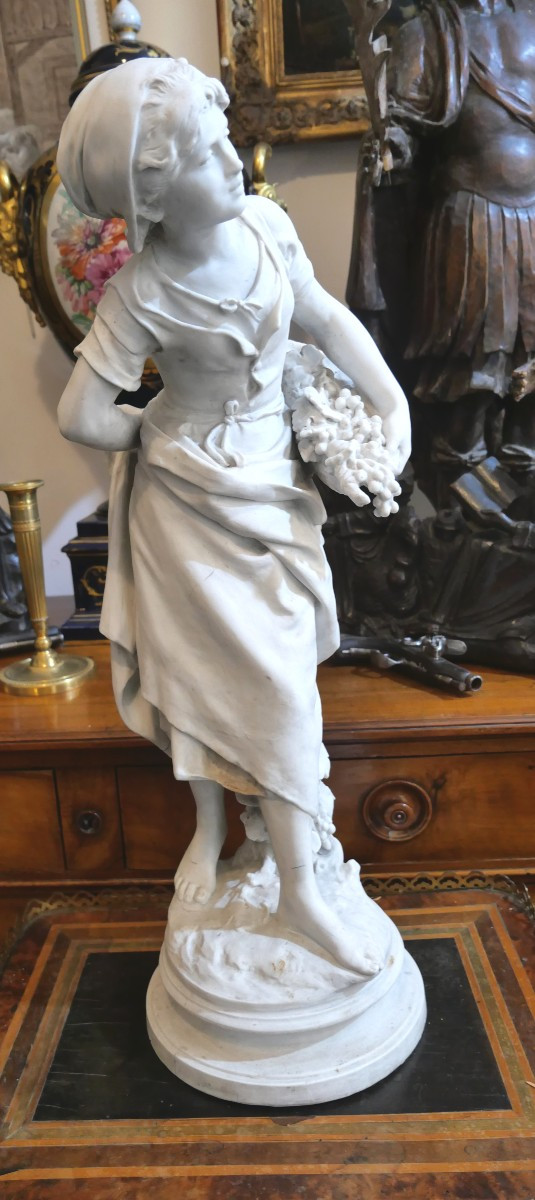 Grand biscuit par Mathurin Moreau Fin du 19e-photo-2