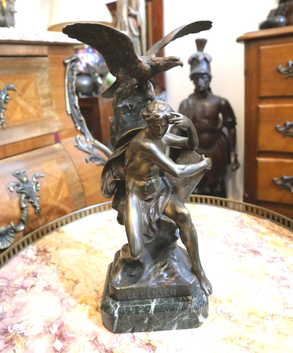 Bronze By Emile Picault Late 19th Century