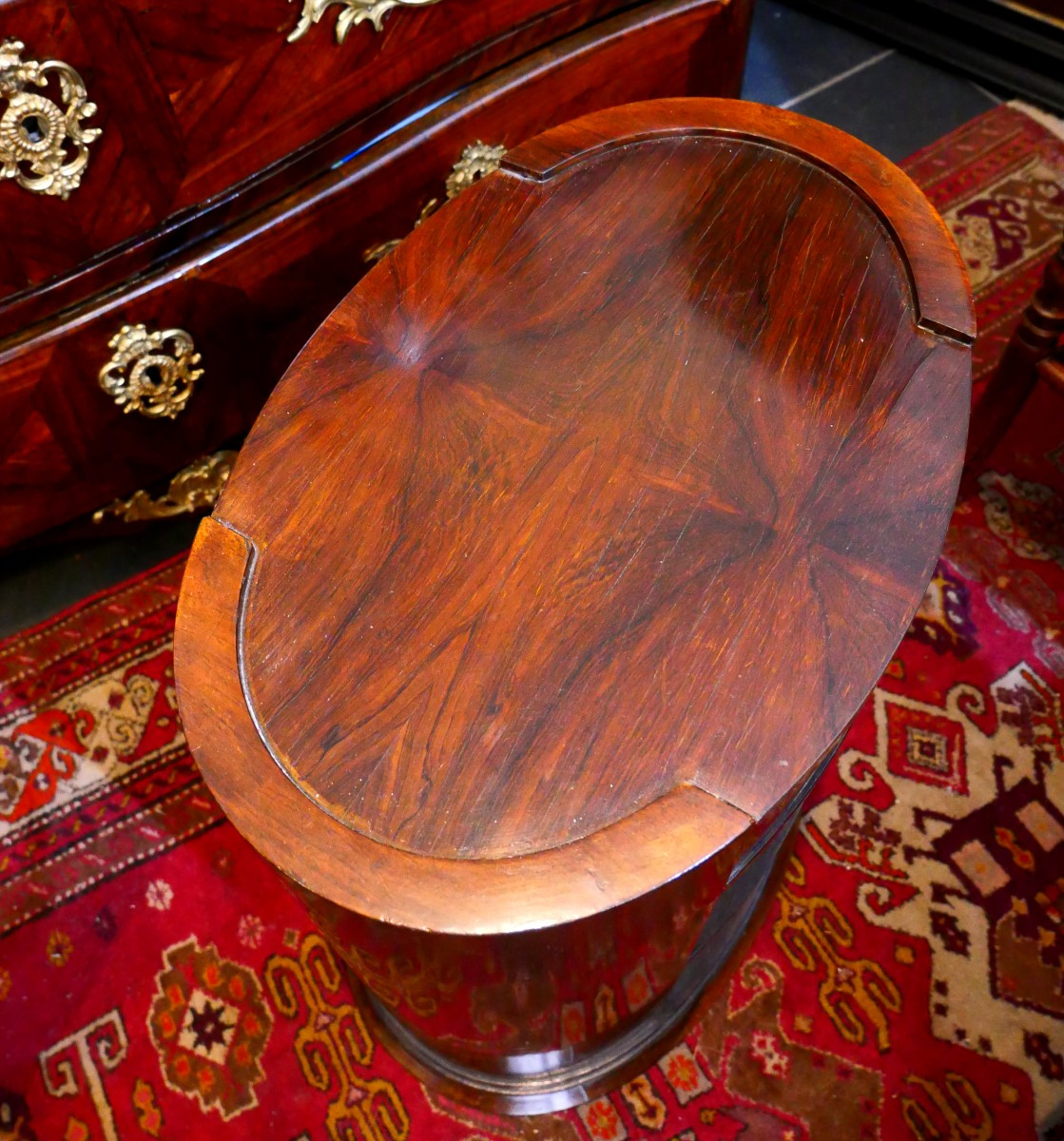 Table de chevet acajou-photo-2