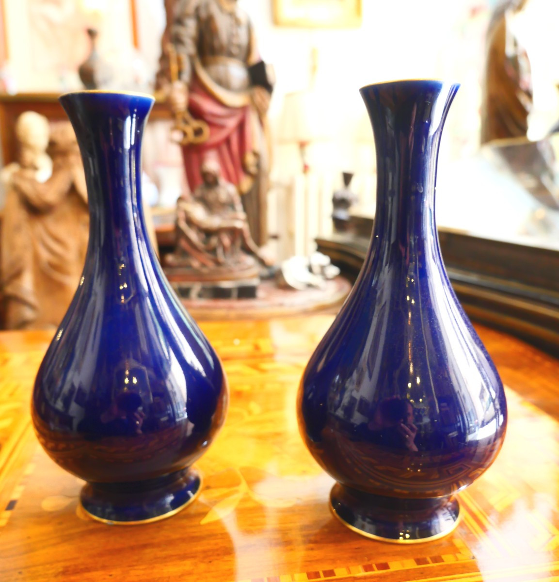 Pair Of Sévres Porcelain Vases