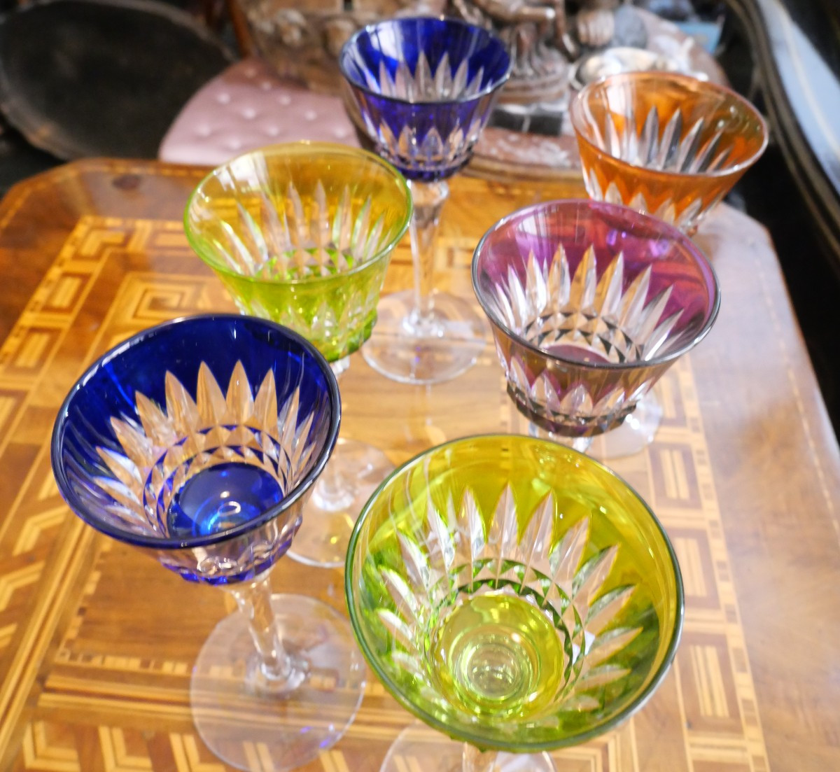 Baccarat Crystal White Wine Glasses-photo-3