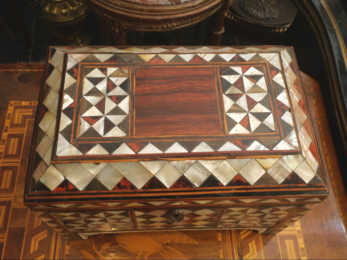 Ottoman Box Late 18th Century-photo-2