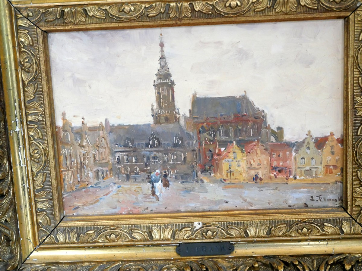 View Of The Main Square In Veurne, Belgium-photo-2