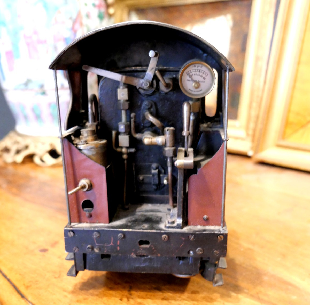 Modèle réduit train à vapeur fonctionnel début du XXe -photo-4