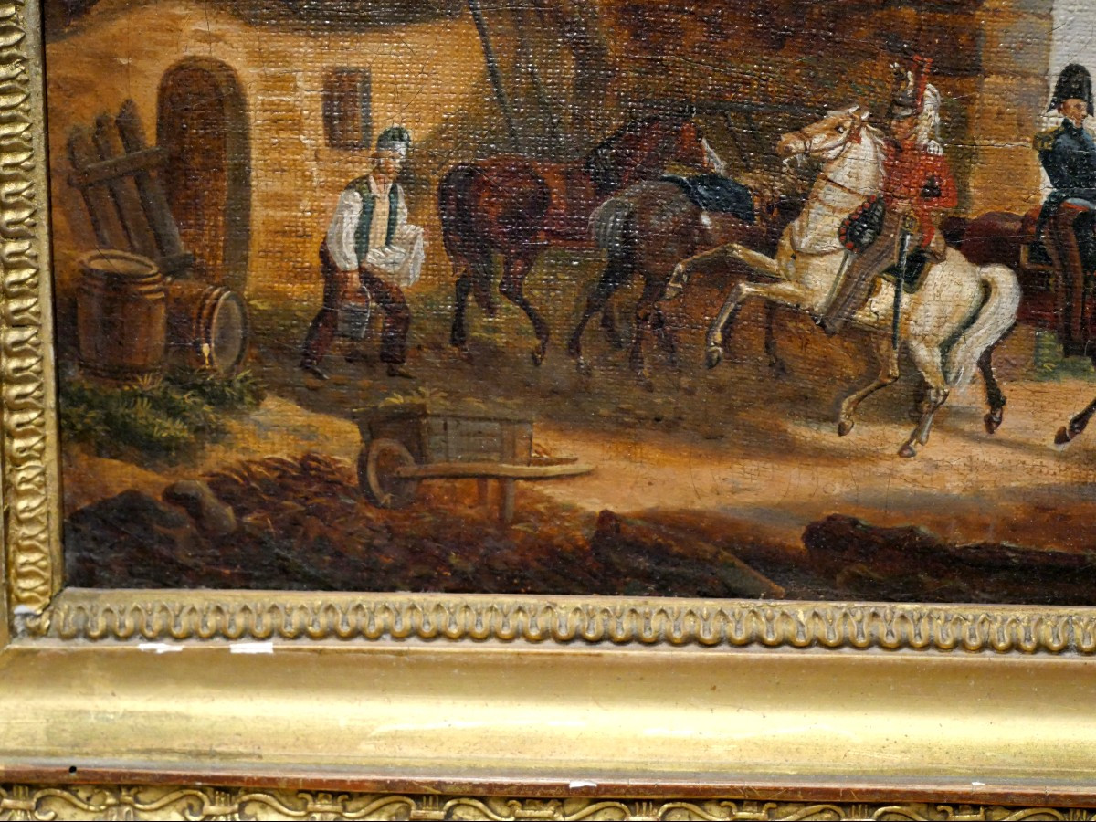 Huile sur toile dans le gout de Swebach-photo-2