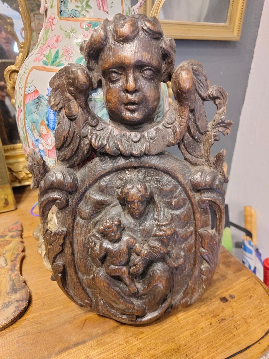 Vierge à l'enfant 18e