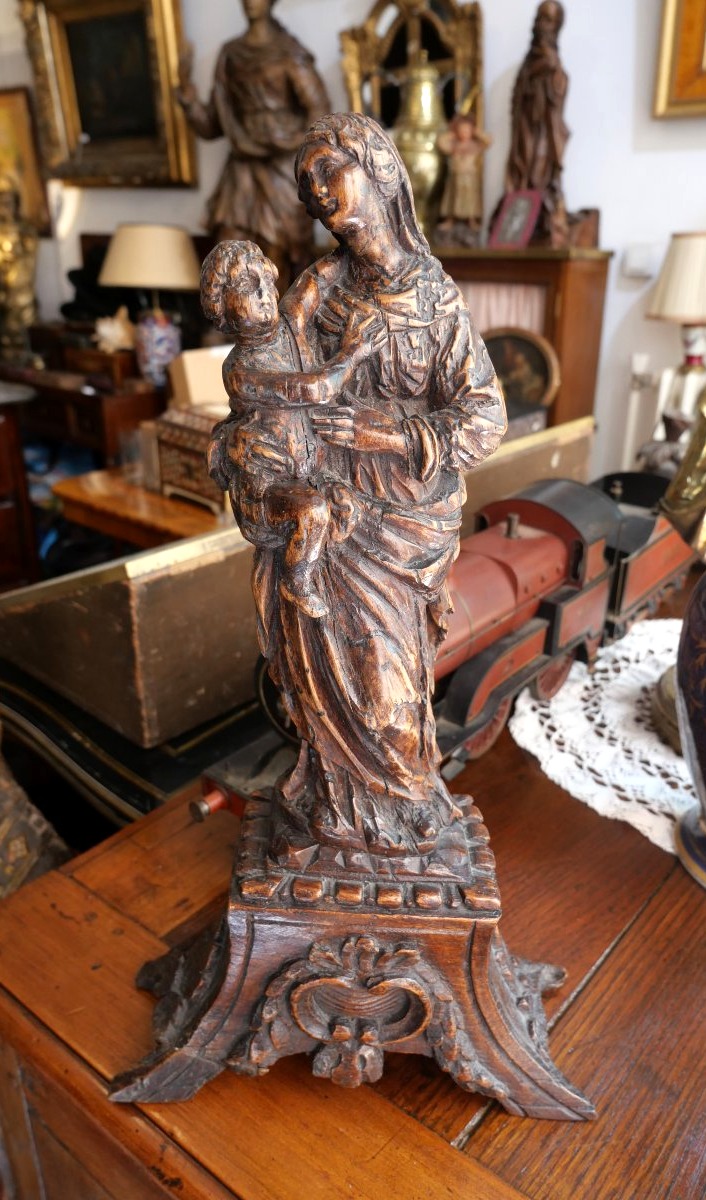 Vierge à l'enfant XVIIIe
