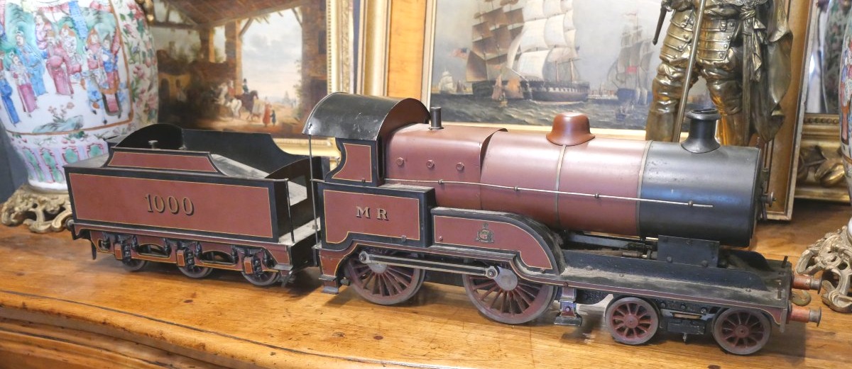 Train à vapeur début du XXe