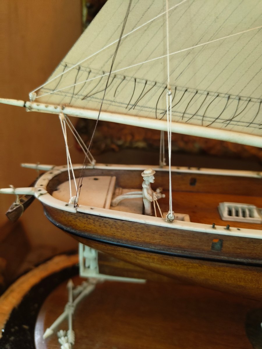 Maquette de canonnière XIXE-photo-1
