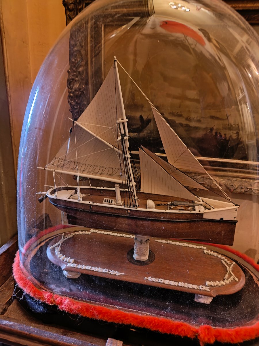 Maquette de canonnière XIXE-photo-5