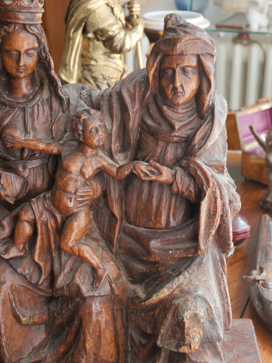 Sainte Anne trinitaire XVIIe-photo-3