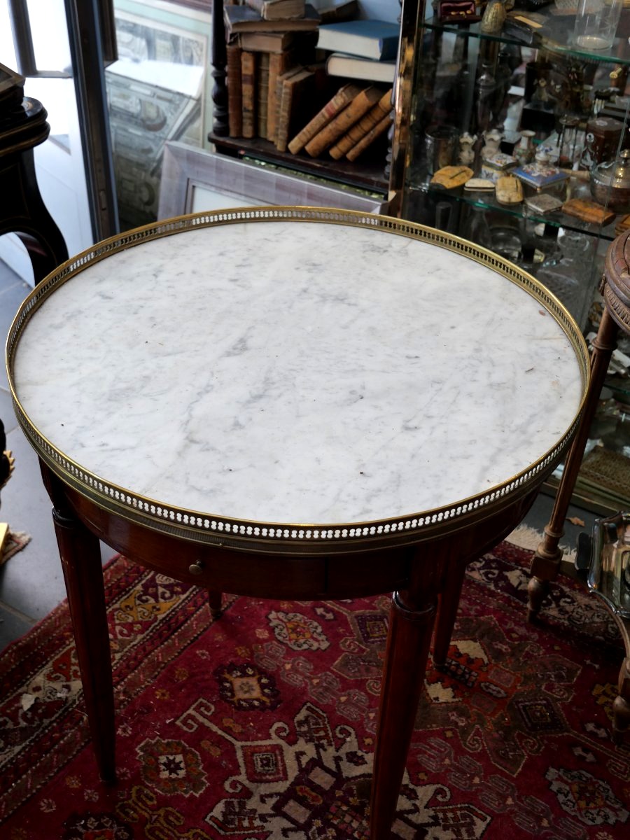 Table bouillotte Louis XVI -photo-2