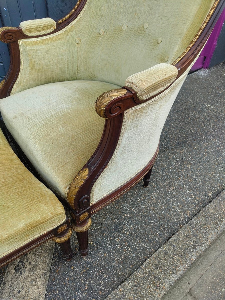 Louis XVI Broken Duchesse -photo-2