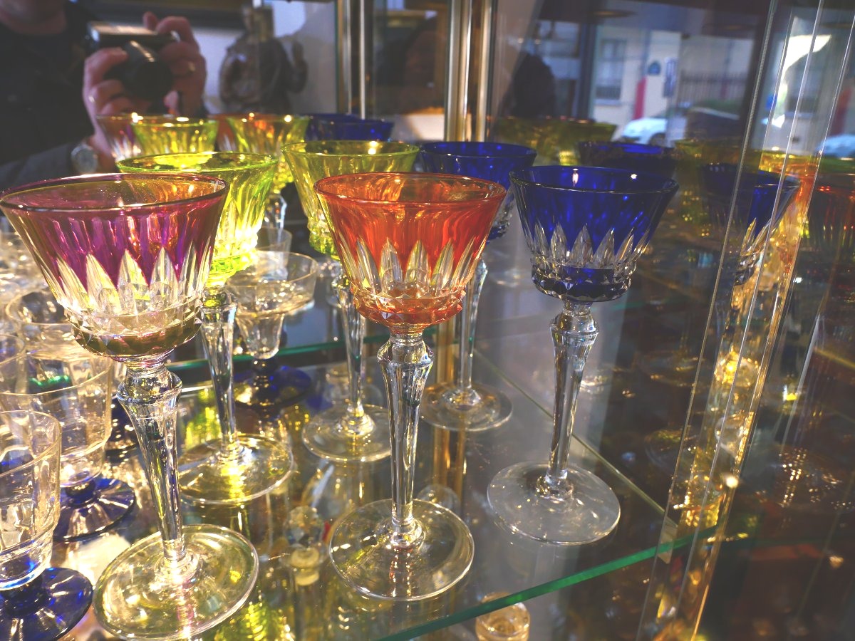 Baccarat verres à vin du rhin -photo-2