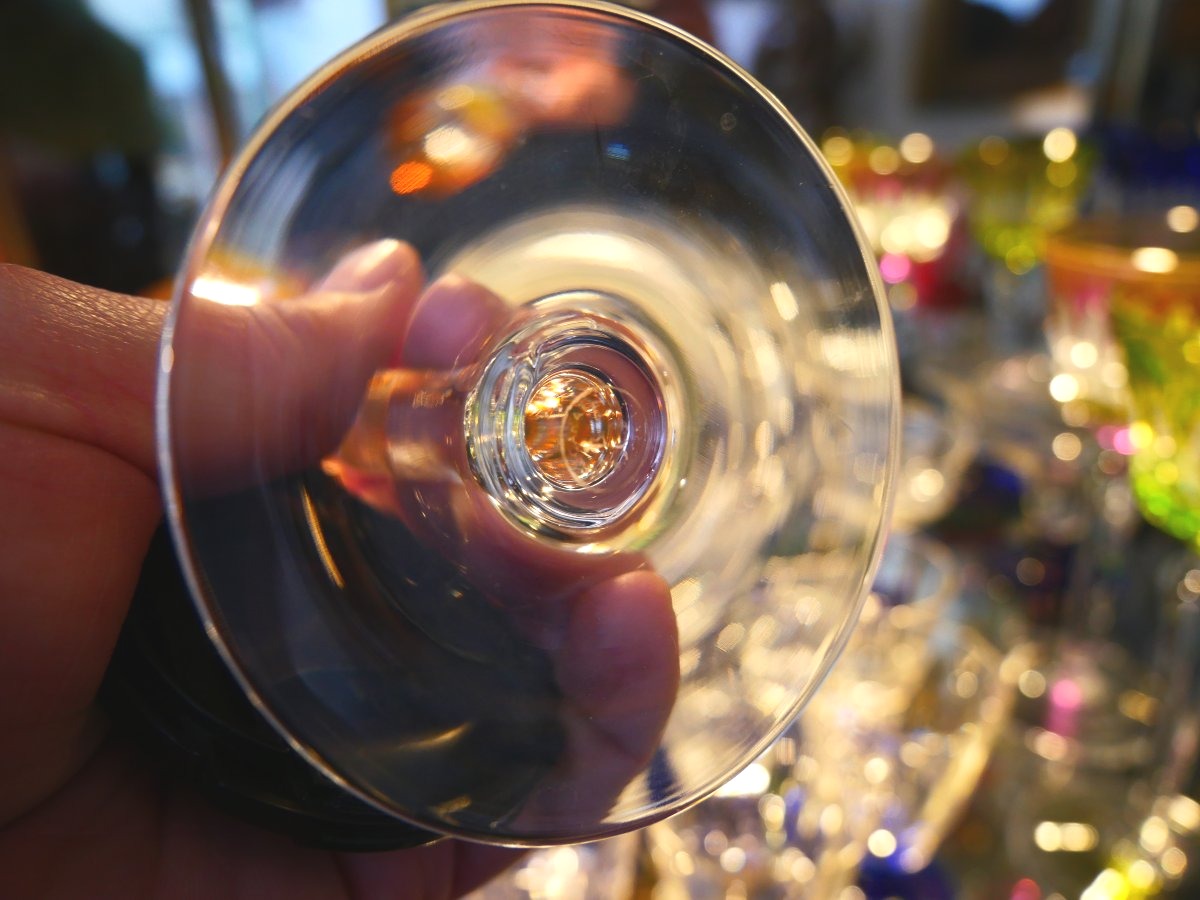 Baccarat verres à vin du rhin -photo-1
