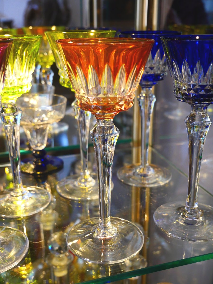 Baccarat verres à vin du rhin 