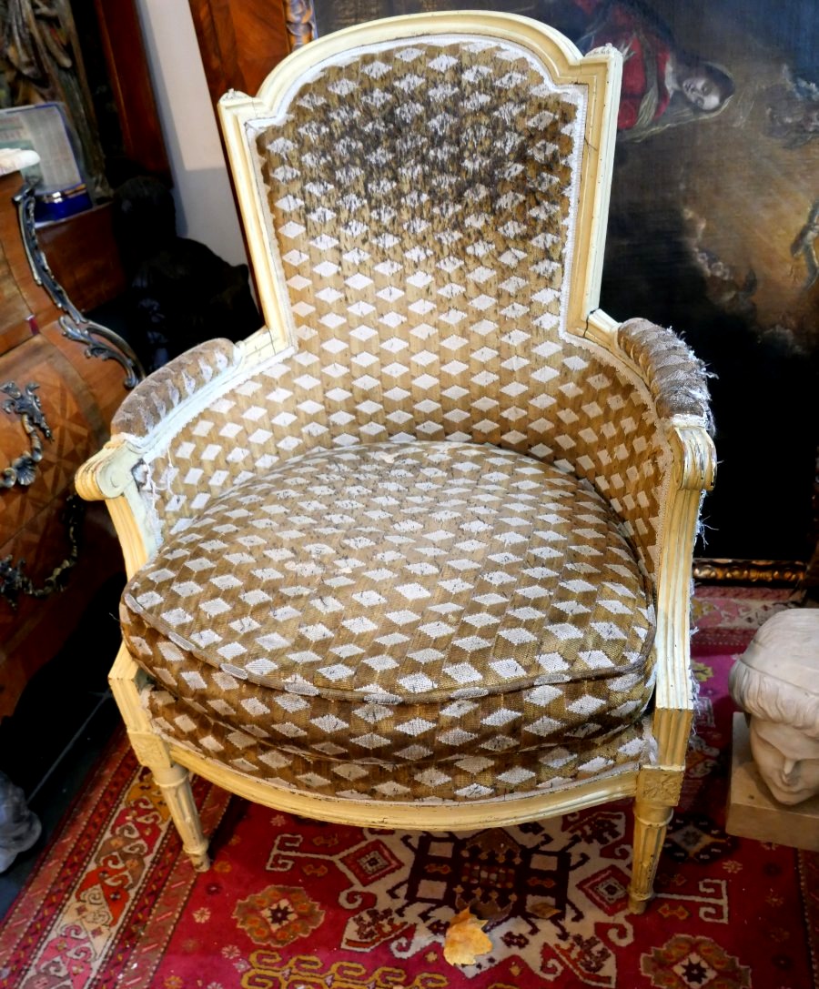 18th-century Bergère Chair -photo-2