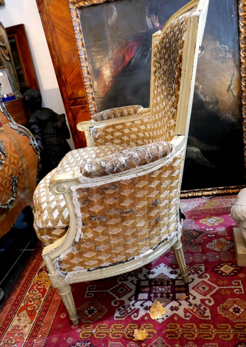 18th-century Bergère Chair 