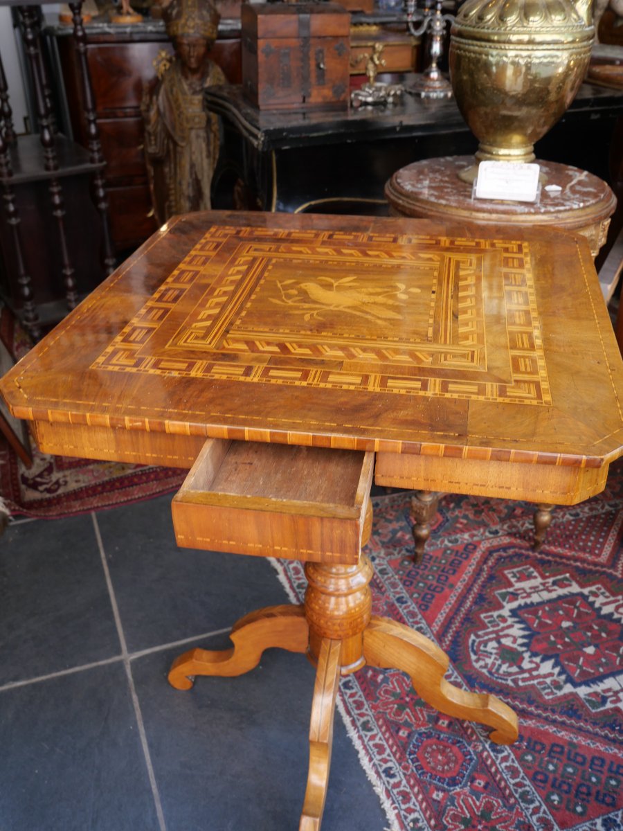 19th-century Side Table -photo-3