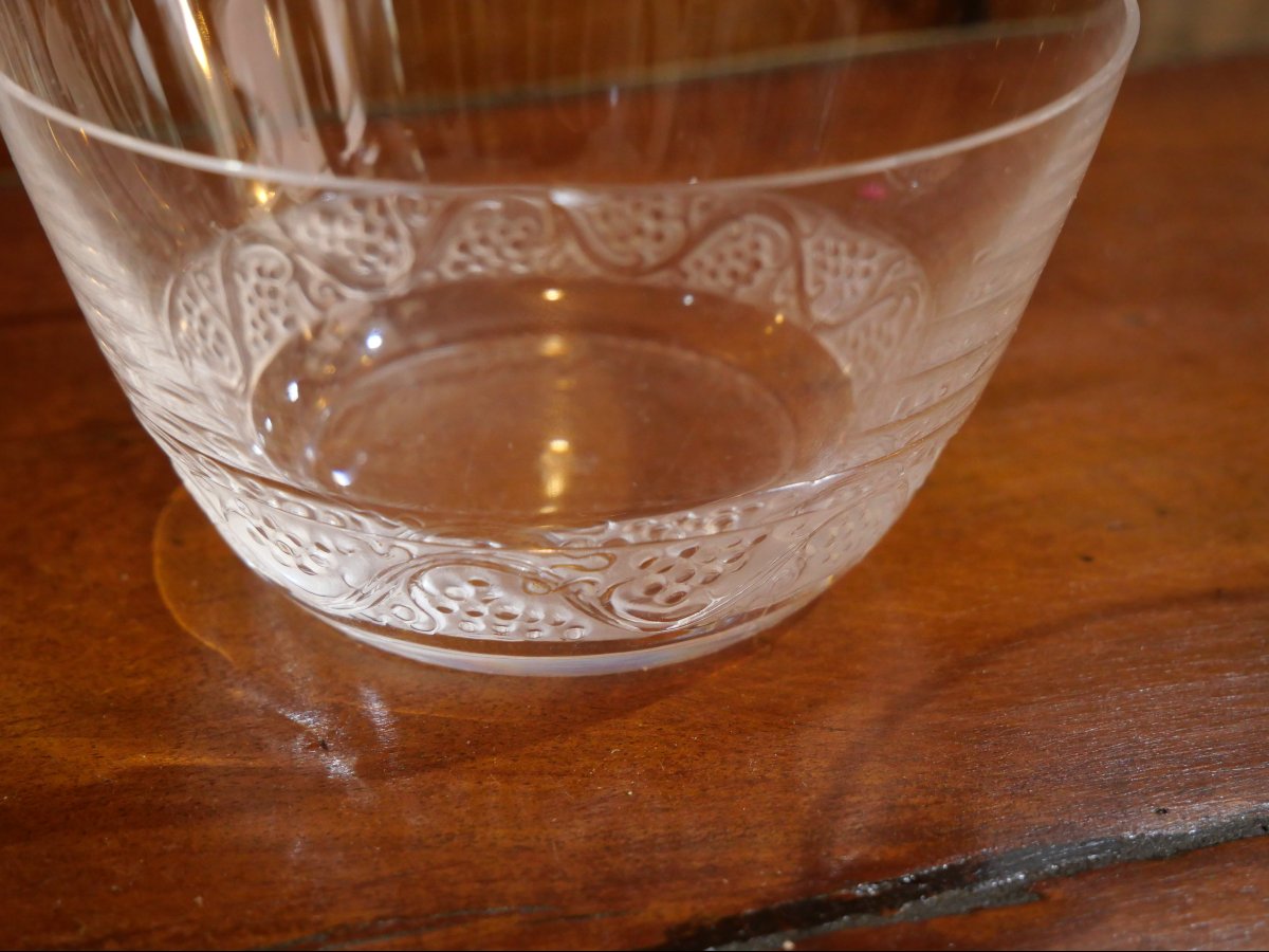 Ensemble de 12 bols Lalique vignes-photo-3