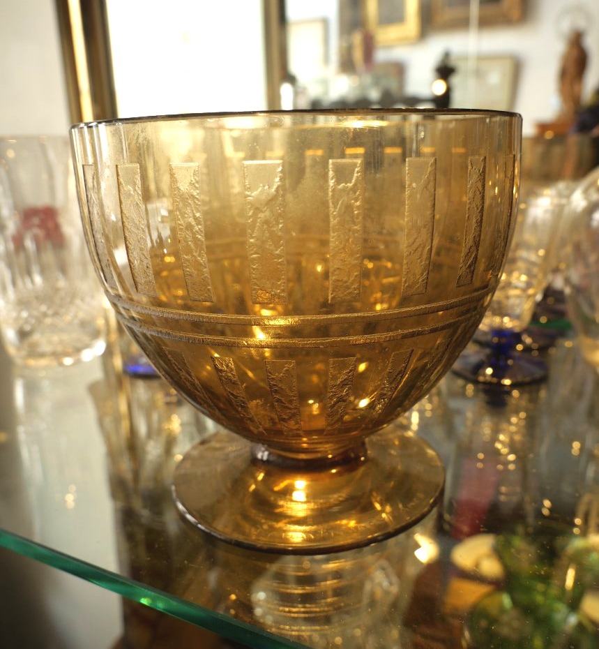 Coupe art déco Daum Nancy