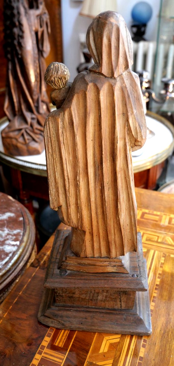 Virgin And Child, 18th Century-photo-4