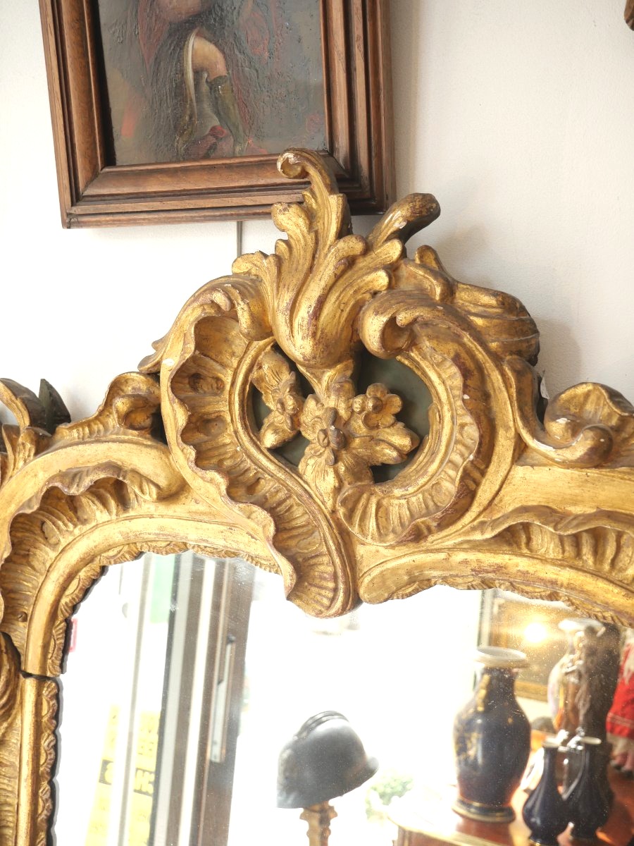 Large Regency-style Mirror -photo-2