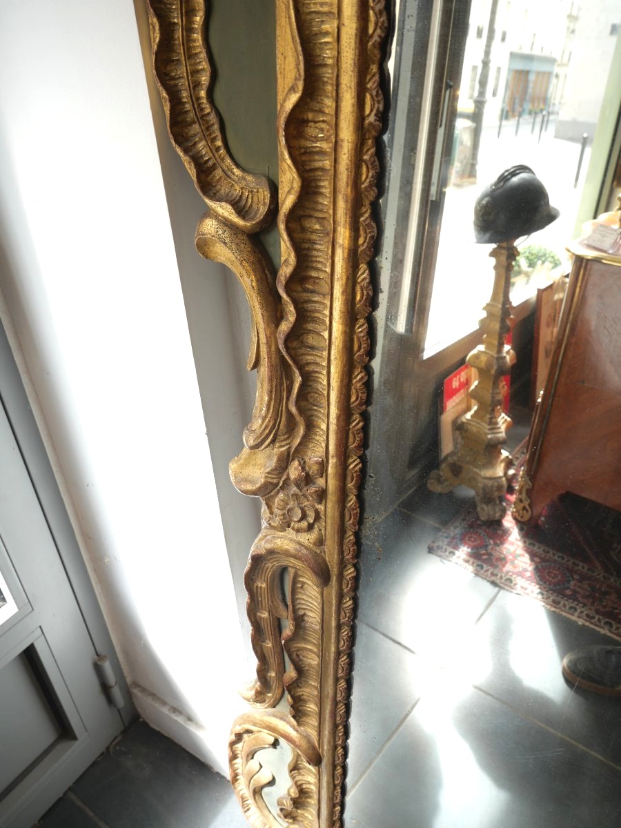 Large Regency-style Mirror -photo-1