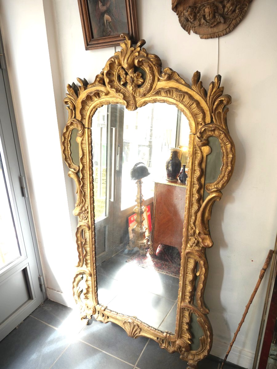 Large Regency-style Mirror 