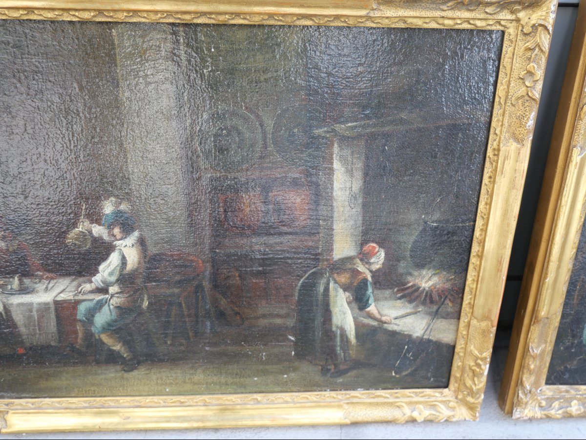 A Series Of Four 17th-century Paintings-photo-4